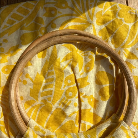 Boho Beaded Bamboo Bag - Picture 6 of 7